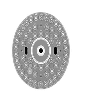 SMD 2835 3030 وحدة LED دائرية ، غطاء عدسة ضوء السقف 170 درجة