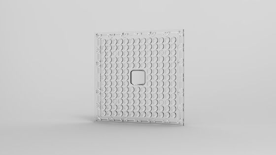 عدسة مصباح شارع LED من البولي كربونات SMD3030 بزاوية شعاع T3M لمقاومة الصدمات العالية ومادة البولي كربونات ذات الدرجة البصرية